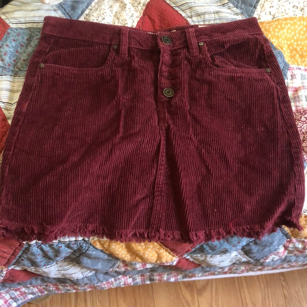 corduroy skirt